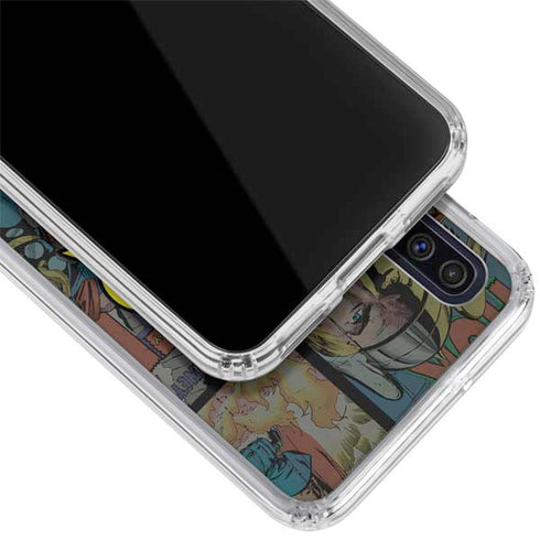 Marvel Classic Comics The Mighty Thor Vintage Galaxy A50 Clear Case